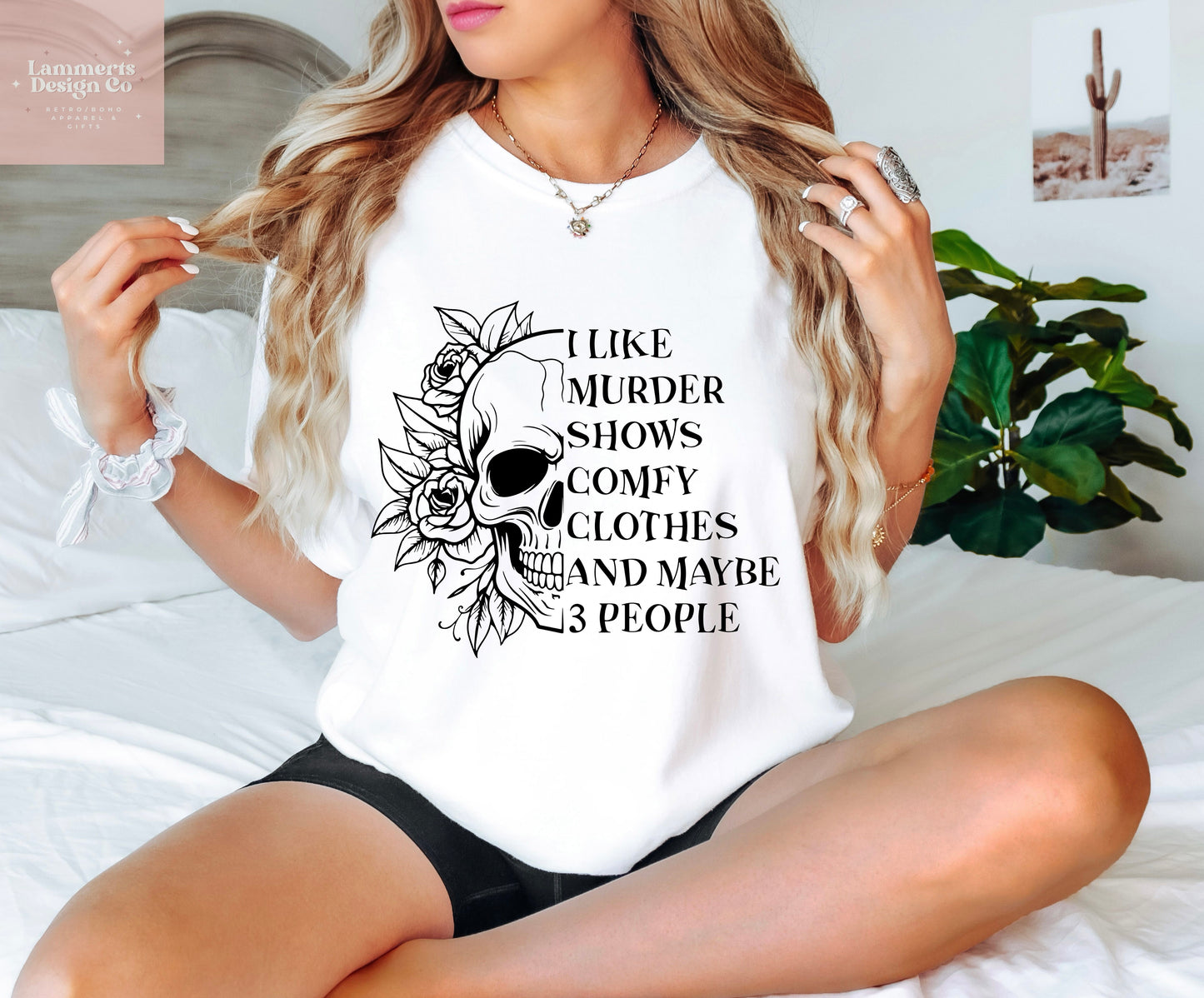 Murder Shows, Comfy Clothes Tee