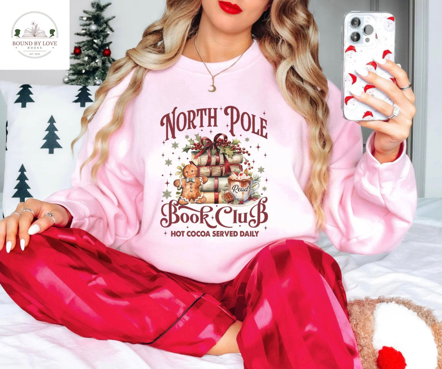 North Pole Book Club Sweatshirt
