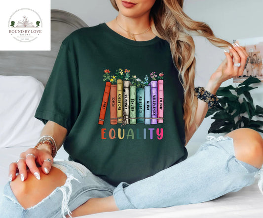 Equality Pride Bookish Tee