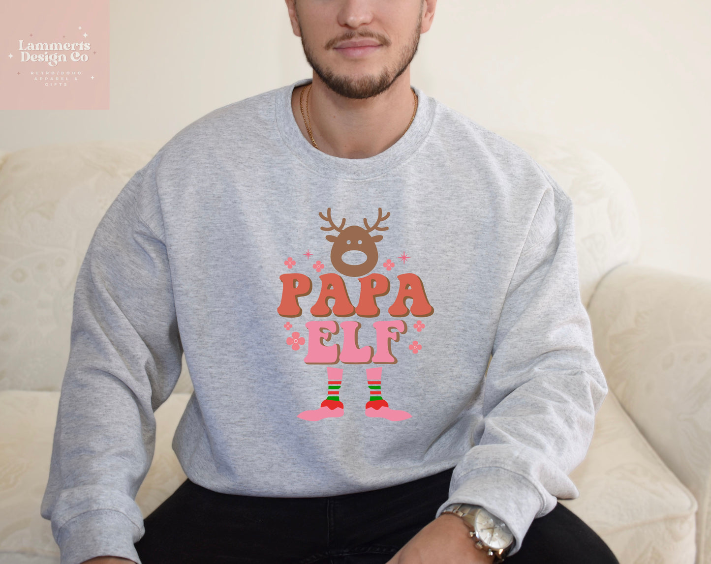 Papa Elf Sweater