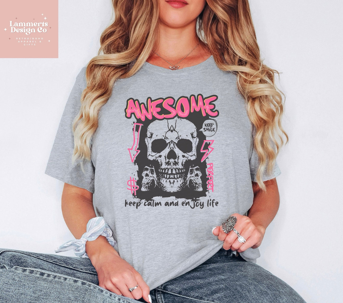 Grunge Skull Tee