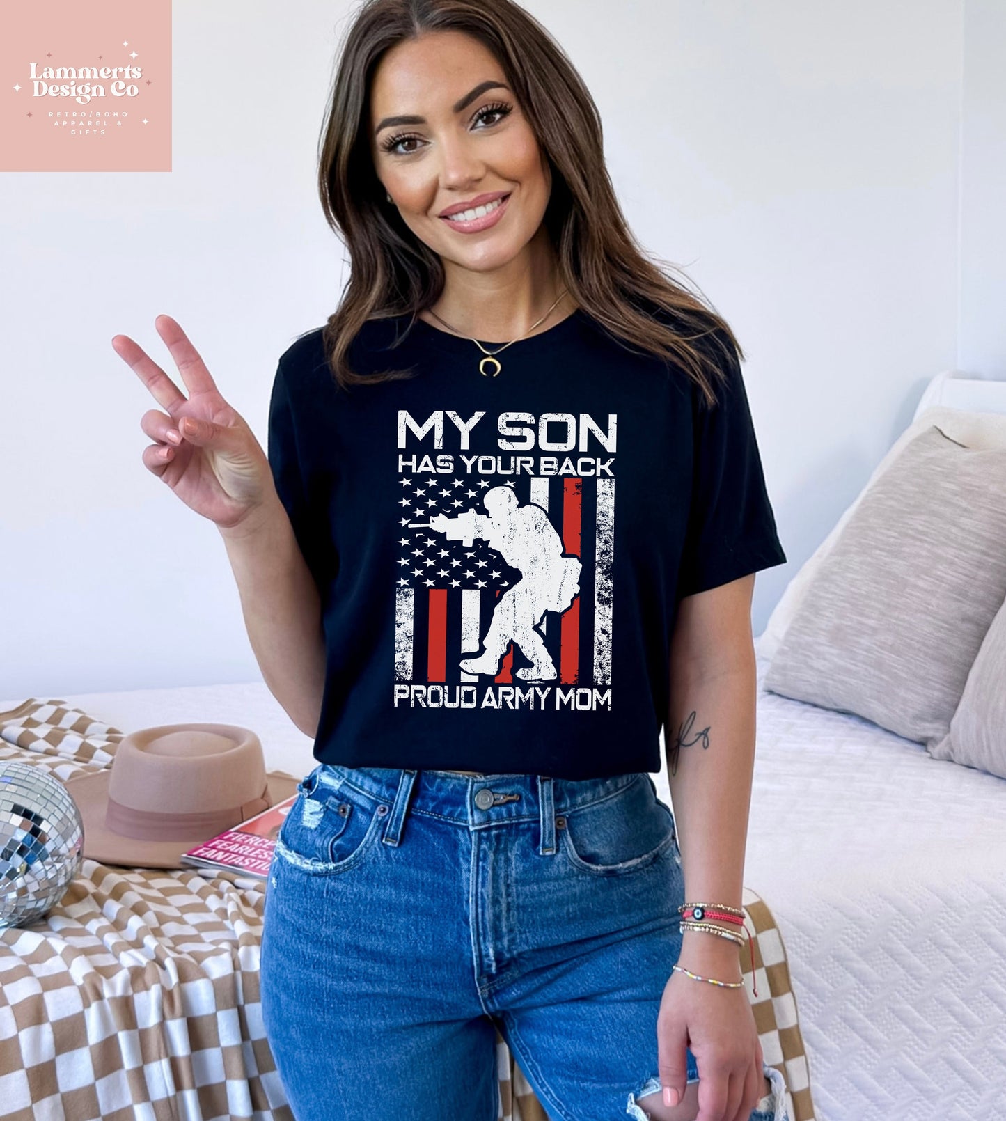 My Son Has Your Back Tee