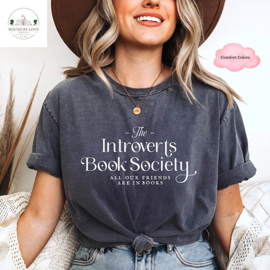 Introverts Book Society T-shirt