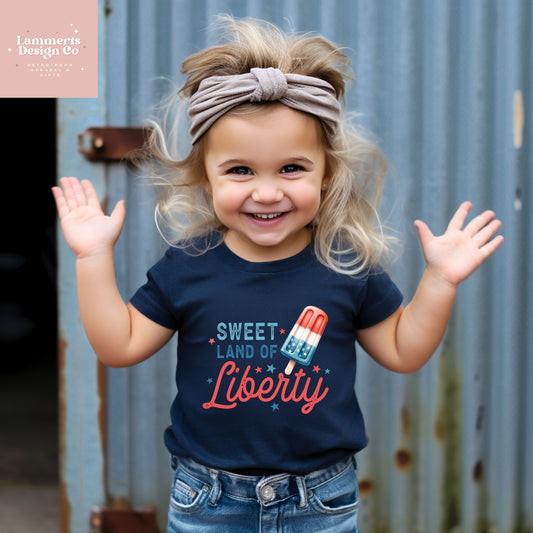 Sweet Land of Liberty Toddler tee