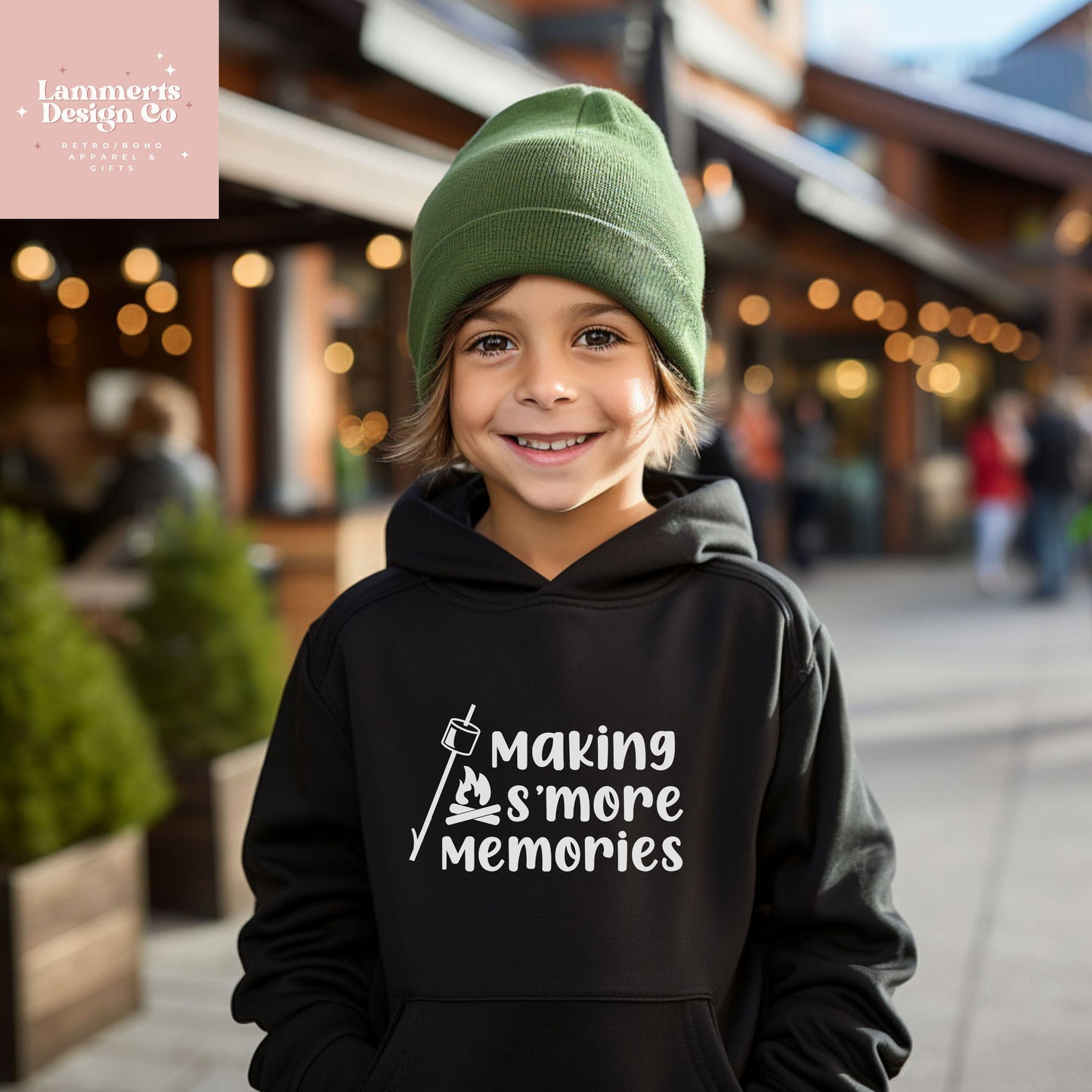 Making S'more Memories Youth Hoodie