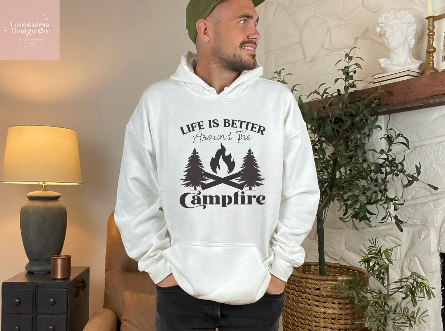 Life Is Better Around The Campfire, Hoodie