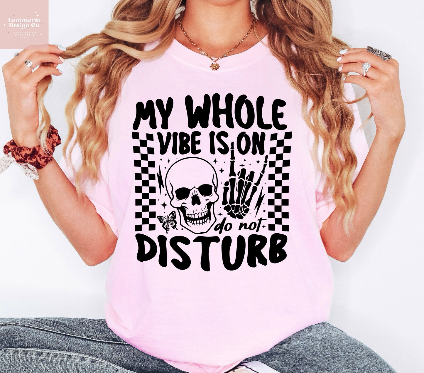 Do Not Disturb Skeleton Tee