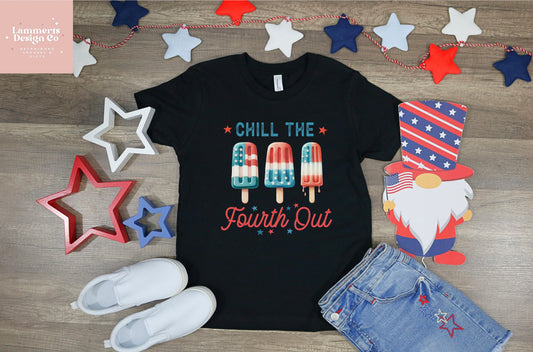 Chill The Fourth Out Tee