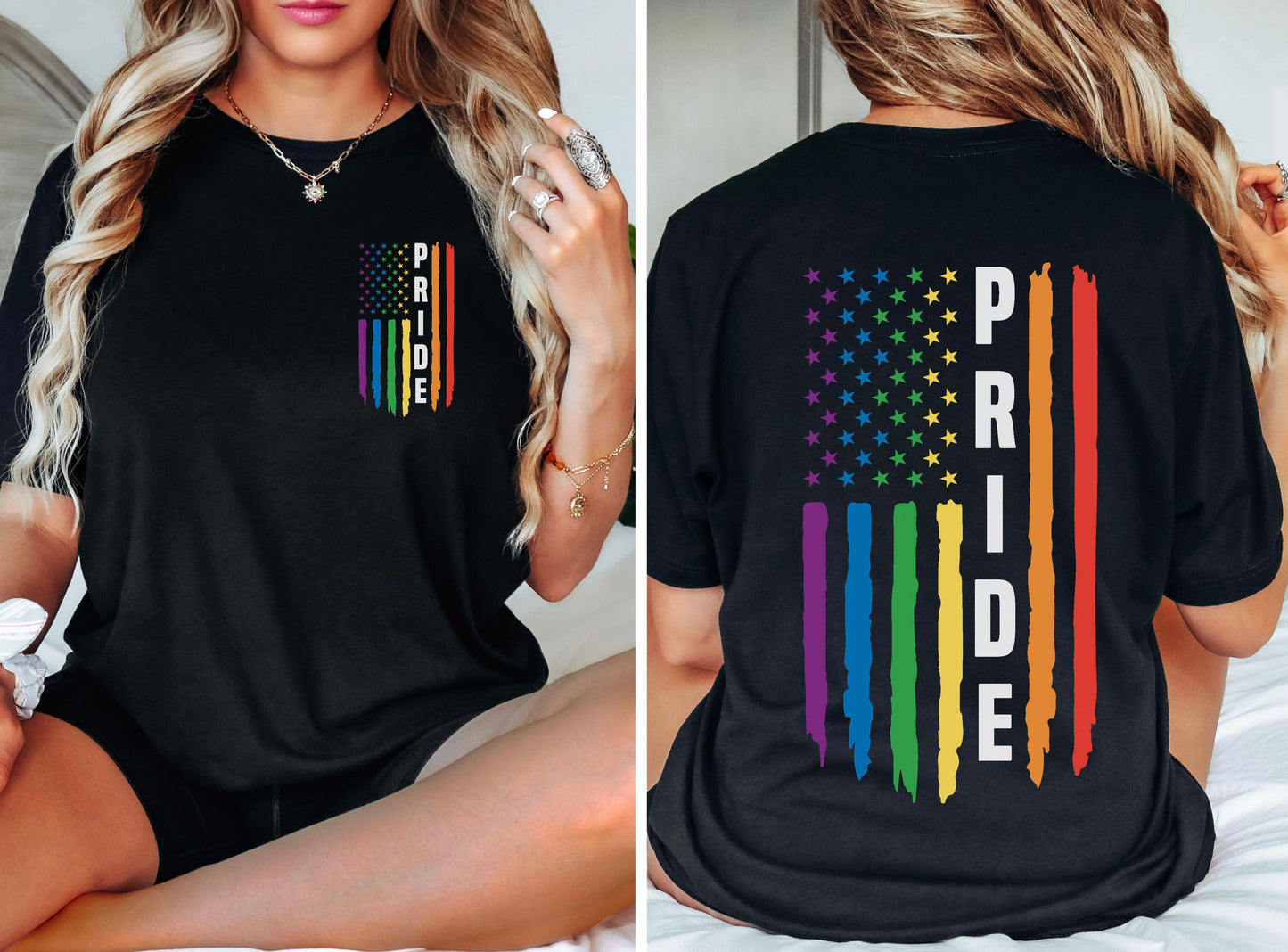 Pride Flag Tee